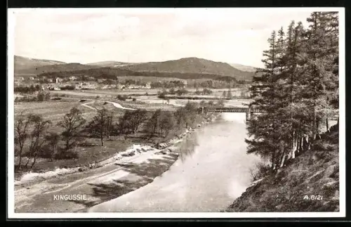 AK Kingussie, Kingussie with River and Bridge