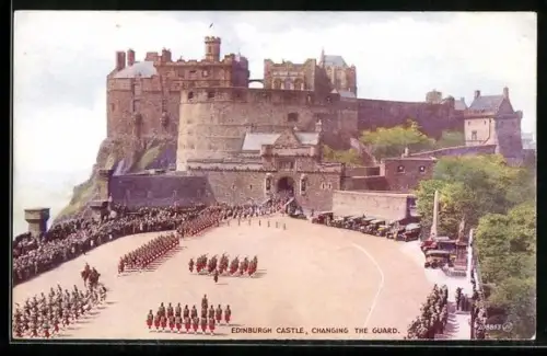 AK Edinburgh, Castle, Changing the Guard