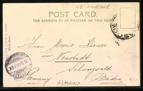 AK Glasgow, Off down the Water