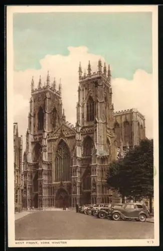 AK York, West front of the Minster
