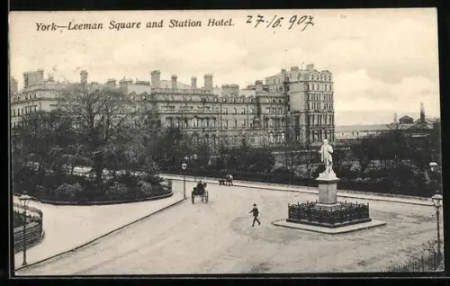 AK York, Leeman Square and Station Hotel