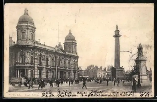 AK Hull, Dock offices