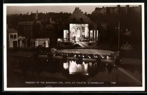 AK Scarborough, Pageant of the Bohemian Girl, Open Air Theatre
