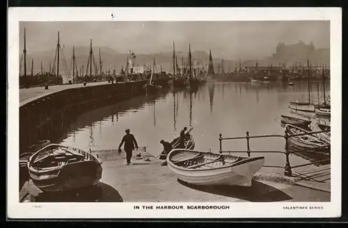 AK Scarborough, In the harbour