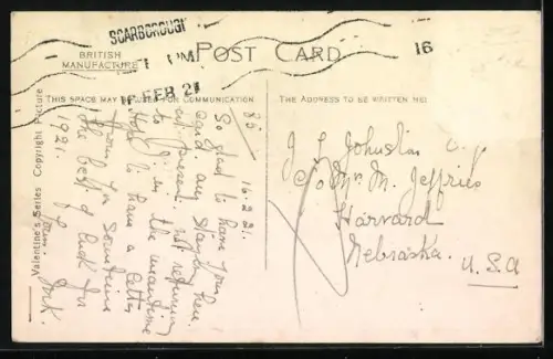 AK Scarborough, In the harbour