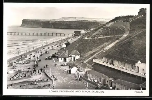 AK Saltburn, Lower Promenade and Beach
