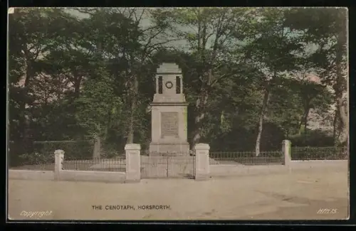 AK Horsforth, The Cenotaph