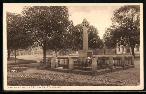 AK Stokesley, West Green, War Memorial