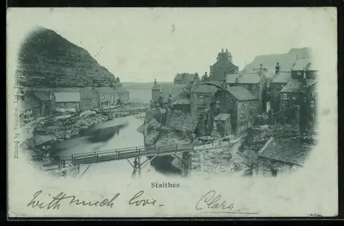 AK Staithes, View of the village