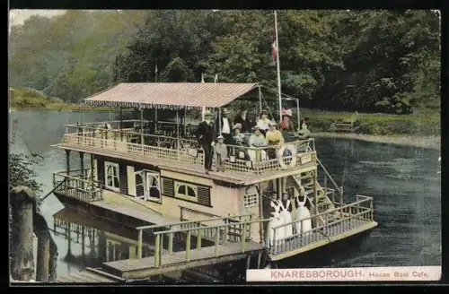 AK Knaresborough, House Boat Café