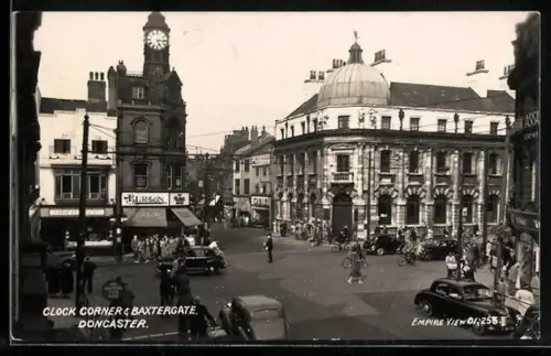 AK Doncaster, Clock Corner & Baxtergate