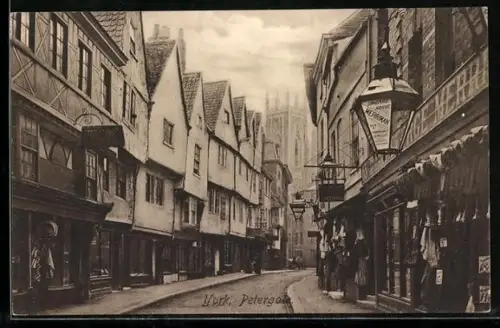 AK York, Strassenansicht