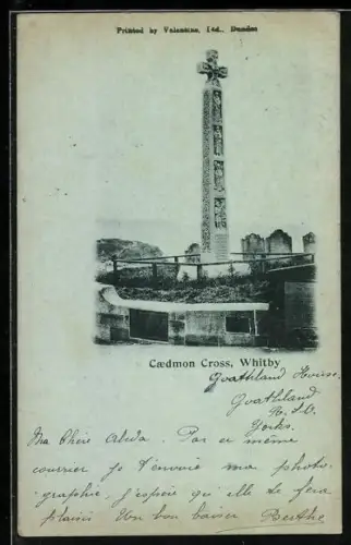 AK Whitby, Caedmon Cross
