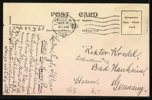 AK London, Hotel Russell