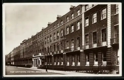 AK London, The National Hotel, Bedford Way