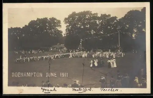 AK Roehampton, Festival in June 1911