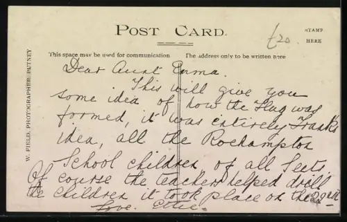 AK Roehampton, Festival in June 1911