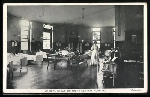AK London, Great Northern Central Hospital, Ward V.