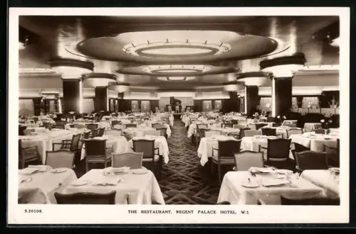 AK London, Regent Palace Hotel, Restaurant