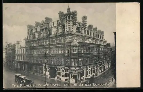 AK London, The Richelieu Palace Hotel, Oxford Street
