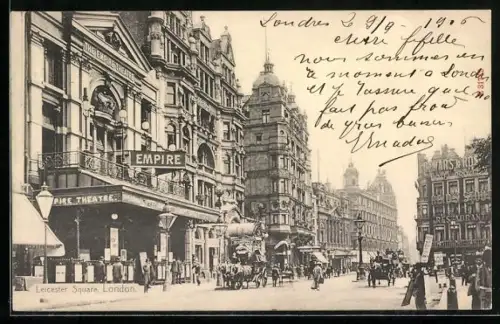 AK London, Leicester Square, in front of the Empire Theatre