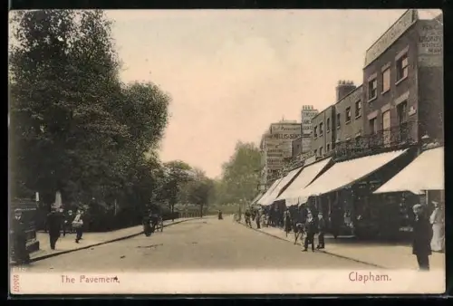 AK Clapham, The Pavement