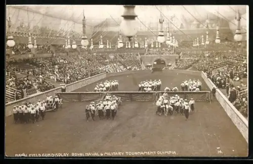 AK London, Royal Naval & Military Tournament Olympia, Naval Field Gun Display