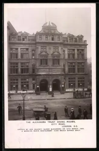 AK London, The Alexandra Trust Dining Rooms, City Road