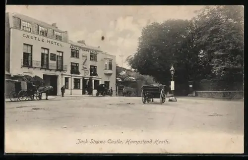 AK Hampstead, Jack Straws Castle Hotel in the Heath