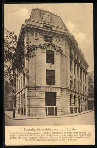 AK London, Svenska handelskammaren