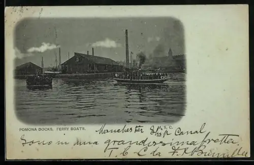 AK Manchester, Pamona Docks, Ferry Boats