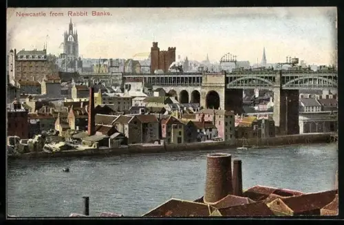 AK Newcastle, Panorama from Rabbit Banks