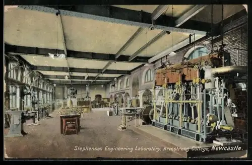 AK Newcastle, Armstrong College, Stephenson Engineering Laboratory