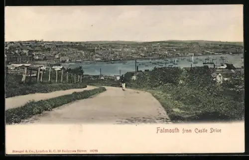 AK Falmouth, View from Castle Drive