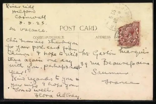 AK Helford, Panorama