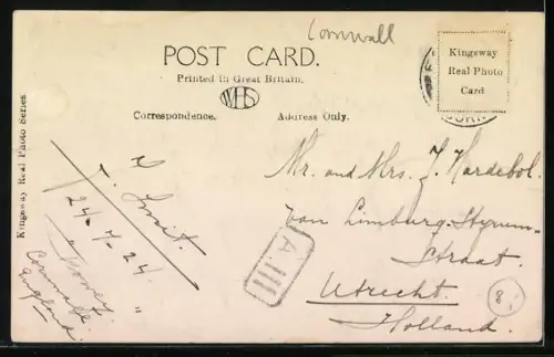 AK Fowey, View from Hall Walk