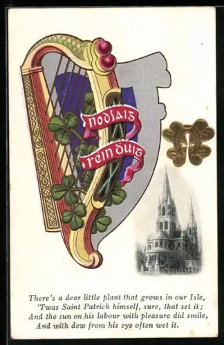 AK Cork, Harp with clovers