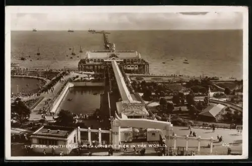 AK Southend-on-Sea, The Pier, Bird`s Eye View