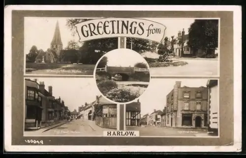 AK Harlow, Old Road, High Street, Bridge