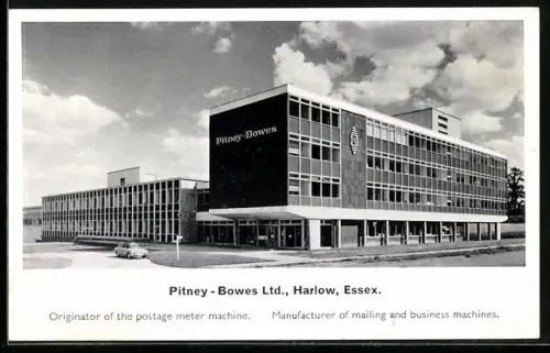 AK Harlow, Pitney-Bowes Ltd., Headquarters, PB`s Model 250 Copier