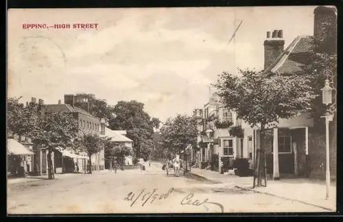 AK Epping, High Street, Panorama