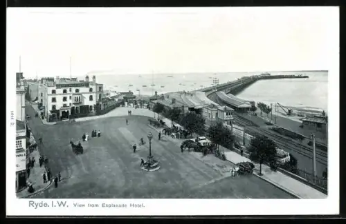 AK Ryde I. W., Street view from Esplanade Hotel