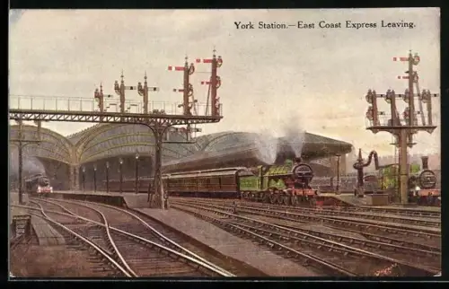 AK York, East Coast Express Leaving the station