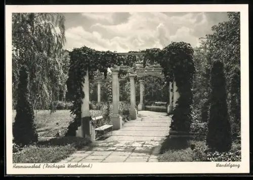 AK Hermannsbad, Wandelgang