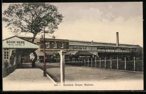 AK Golders Green, Station
