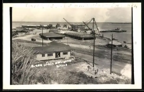 AK Nicaro, Panorama with ships