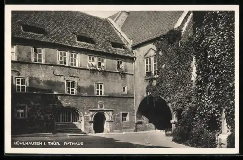 AK Mühlhausen i. Thür., Rathaus