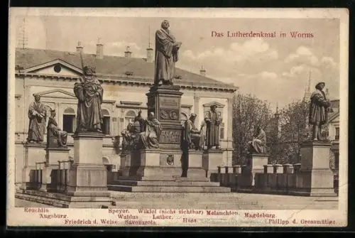 AK Worms, Lutherdenkmal