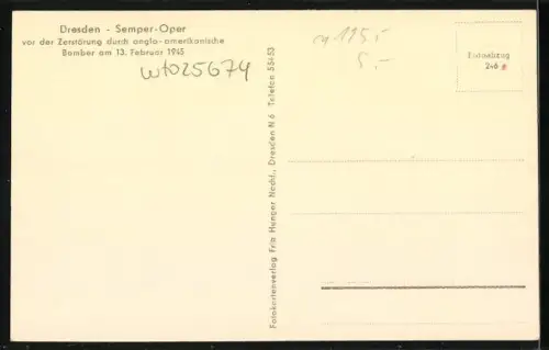 AK Dresden, Semper-Oper