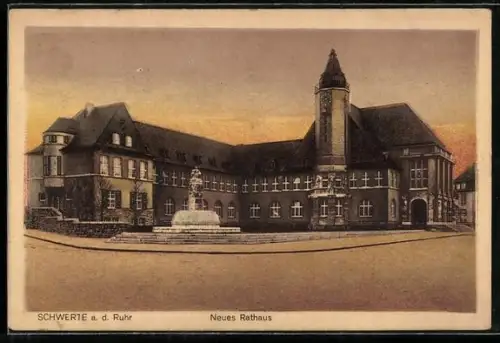 AK Schwerte a. d. Ruhr, Neues Rathaus